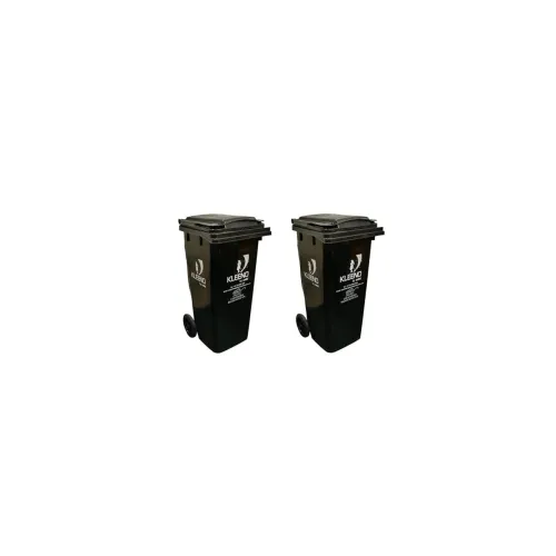 Image of CELLO 120L Plastic Garbage Dustbin With Wheels