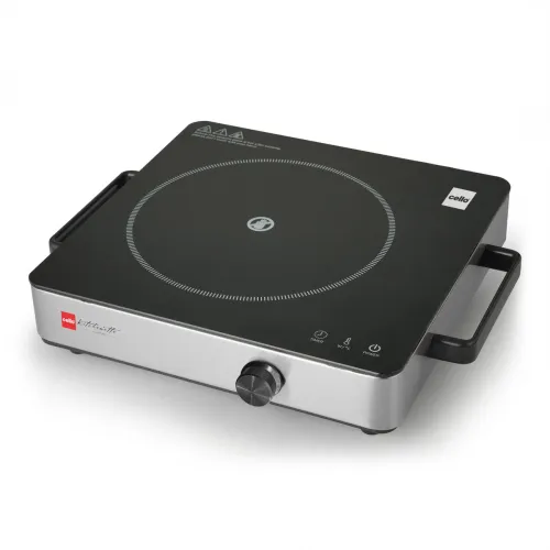 Image of CELLO 2200 W Induction Cooktop Touch Panel (Red, Trion)
