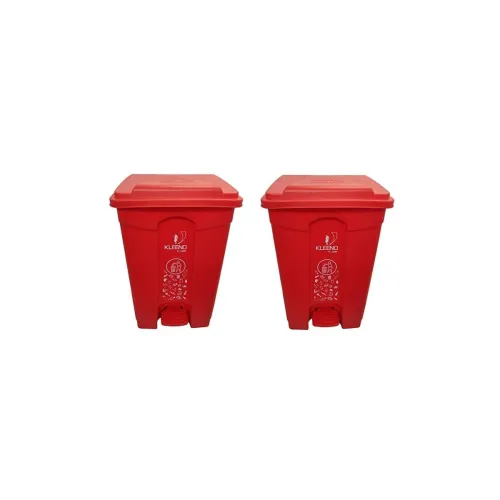 Image of Cello 60L Step-On Pedal Dustbin (Set of 2)
