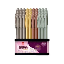 Cello Aura Shine Ball Pen  Set of 50 Ball Pens