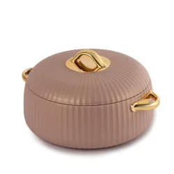 CELLO Aurum Insulated Casserole Hot Pot For Kitchen 1250 ml Beige