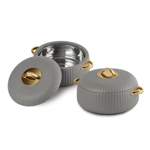 Image of Cello Aurum Luxury Insulated Casseroles Set of 2