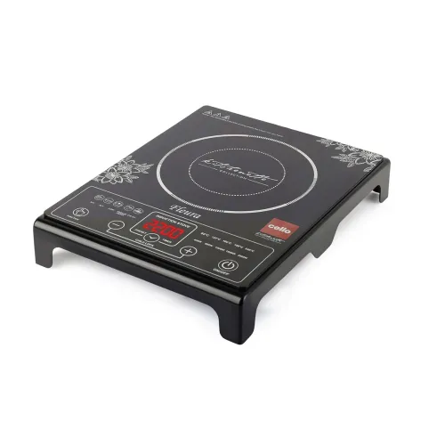 Image of CELLO Blazing Fleura Induction Cooktop Stove 2000 Watts Black