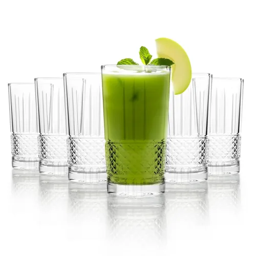 Image of CELLO Brilliant Hi-Ball Tumbler Glass Set 275 ml Set of 6