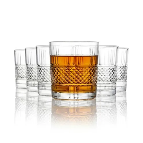 Image of CELLO Brilliant Whiskey Rocks Glass Set of 6 Pcs
