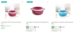Cello Casseroles at Starting @ ₹242