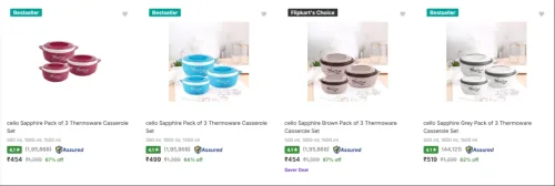 Image of Cello Casseroles upto 67% Discount