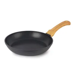 CELLO Castello Die Cast Induction Taper Aluminium Fry Pan 24 Cm, 4 mm Thickness