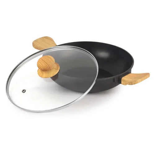 Image of CELLO Castello Die Cast Aluminium Induction Kadhai (24cm)