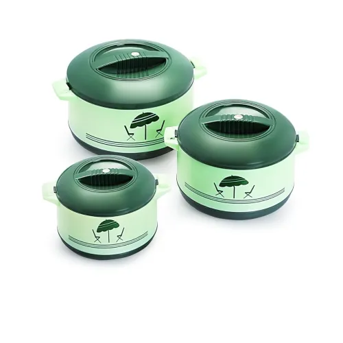 Image of Cello Chef Casserole Gift Set, 3-Pieces, Green,Plastic