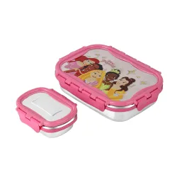 CELLO Click It Toons Big - Assorted, Steel Tiffin