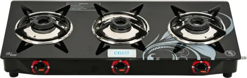 Image of CELLO Crown 3 Burner Gas Stove 