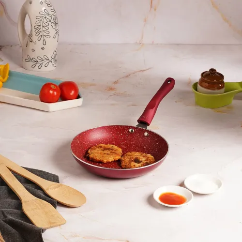 Image of Cello Crown Induction Base Taper Fry Pan 22cm