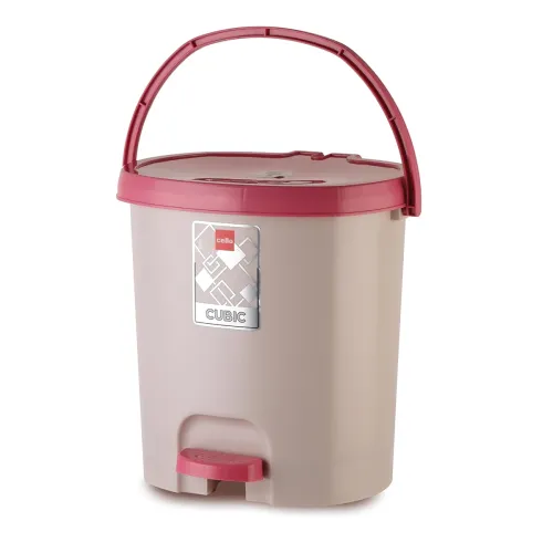 Image of CELLO Cubic Plastic Pedal Dustbin 