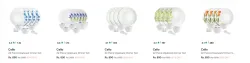  Cello Dazzle Opalware Dinner Set up to 67% Discount