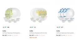 Cello Dinner Set Starting @ ₹637