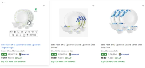 Image of Cello Dinner Sets starting at ₹649