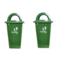 Cello Dome Dustbin 110 LTR (Green /Green)