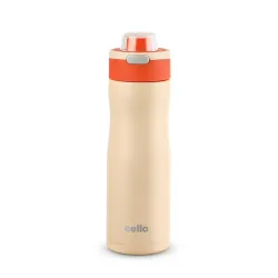 CELLO Duro Hydrene Hot and Cold Stainless Steel Flask for Office 630 ml Orange