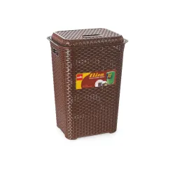 Cello Eliza Laundry Basket with Lid 50L