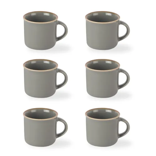 Image of CELLO Estella Nexus 6Pc Porcelain Tea Coffee Mug Set