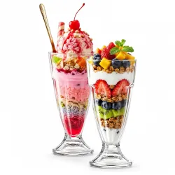 CELLO Falooda Glass Set of 2 Pcs 300ml