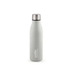 CELLO Gem Stainless Steel Water Bottle for Daily Use 900 ml Grey