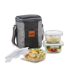 CELLO Glassy Mix Lunch Box 