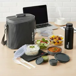 CELLO Glassy Pro Max 9-Pcs Lunch Set