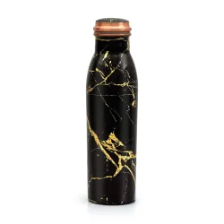 Cello Cop- Pura Good Earth Copper Bottle, 1000ml, Granite
