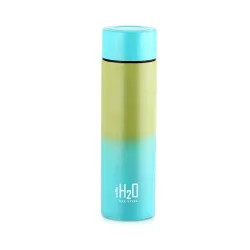 CELLO H2O Luma Stainless Steel Water Bottle For Office Use 1000ml, Green Blue