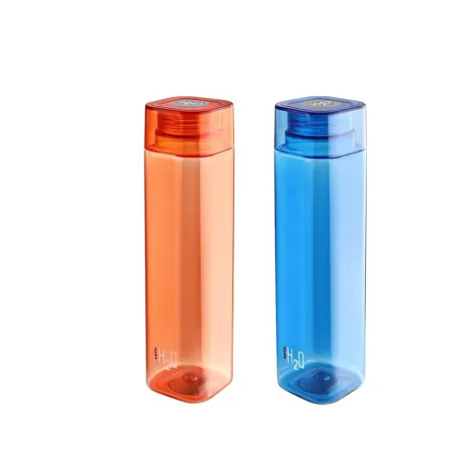 Image of Cello H2O Squaremate Water Bottle Set 1000ml Pack of 2