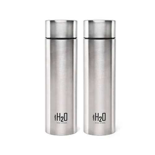 Image of Cello H2O Stainless Steel Water Bottle Set of 2