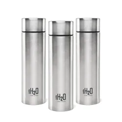 CELLO H2O Stainless Steel Water Bottle For Office & Daily Use Set of 3 Pcs