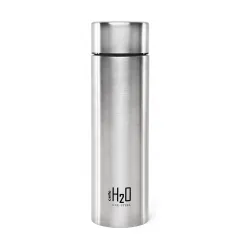 CELLO H2O Stainless Steel Water Bottle For Office & Daily Use 1000 ml, Silver | Single Wall Freezer & Fridge Safe, Lightweight & Stylish Leakproof Rustproof Steel Water Bottle For School, Gy...