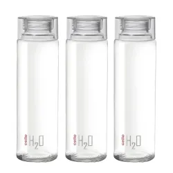 Cello H2O Unbreakable Premium Edition Bottle Set of 3