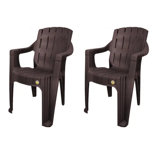 Image of CELLO Hercules Chair (Set of 2) Matte Brown 