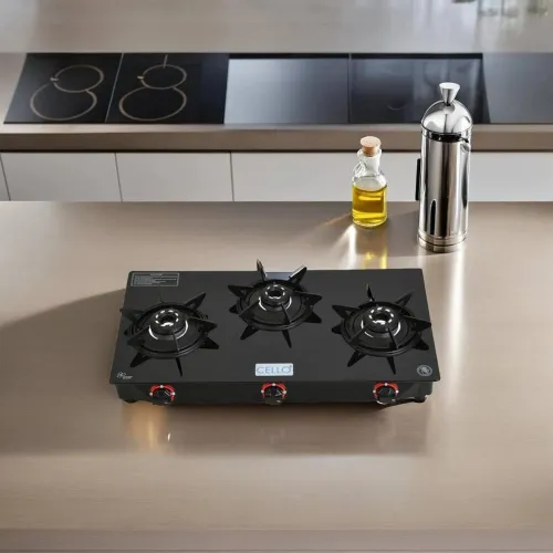 Image of CELLO Hexa 3-Burner Gas Stove