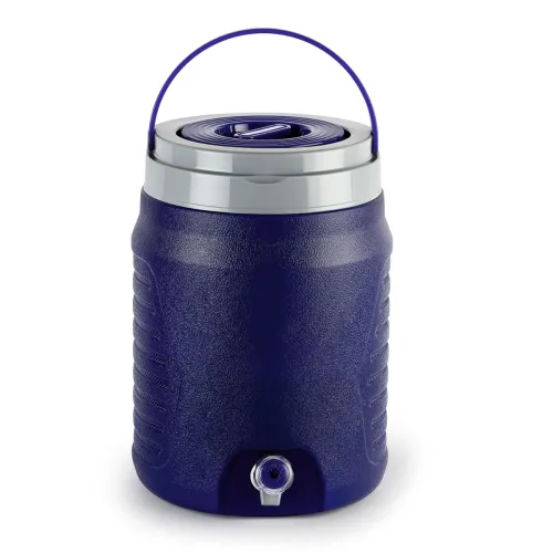 Image of Cello Igloo Insulated Thermos Water Jug, 12 Liter, Blue |Food Grade Inner PU Insulated, BPA Free, Leak Proof Lid |Hot & 
