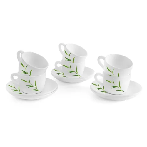 Image of Cello Imperial King 130ml Cup & Saucer Set (6 Pcs) 