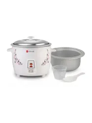cello Iris Rice Cooker with Single Bowl | Trivet Plate