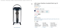cello Jaquar Stainless Insulated Steel 10 Litre