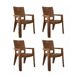 Cello Jordan Strong and Durable Set of 4 Chairs 