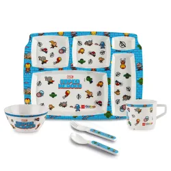 Cello Kidzbee Pentameal Kids Meal Set – 5-Piece (Blue)