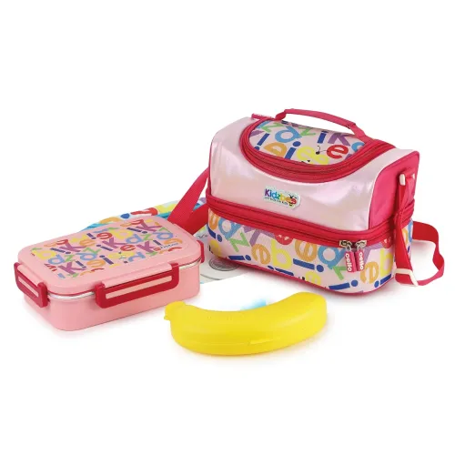 Image of CELLO Kidzbee Series Mini Meal Set for Kids |1 Lunch with Banana and Attractive