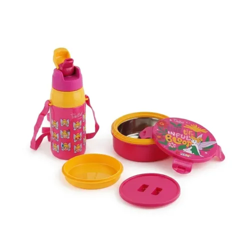 Image of CELLO Kidzbee Star 390ml Lunch Box Water Bottle Set