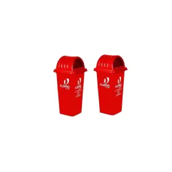 Cello Kleeno 110L Plastic Dustbin Pack of 2