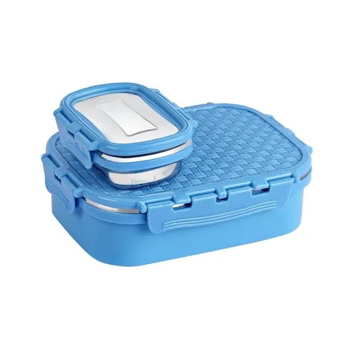 Image of CELLO Matrix Medium Lunch Box, Dark Blue