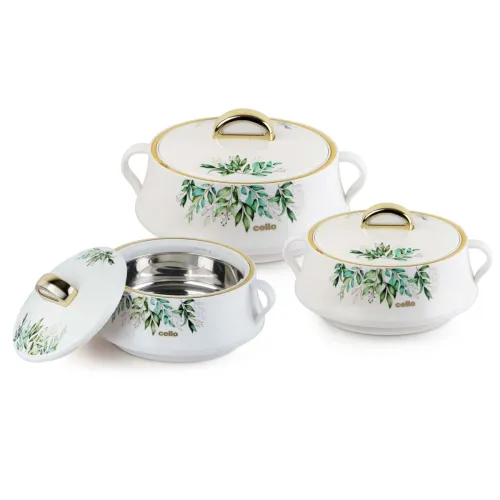 Image of CELLO Midas Steel Inner Hot Pot Set of 3