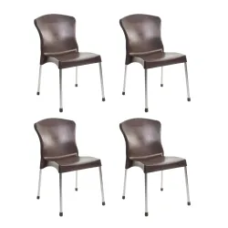 Cello Milano Cafeteria Set of 4 Chairs